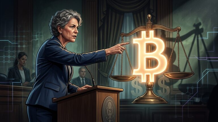 Elizabeth Warren Slams Crypto Clarity Act Over Trump Profits and Crime Risks
