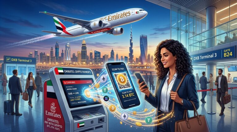 Emirates Launches Crypto Payments for UAE Flights