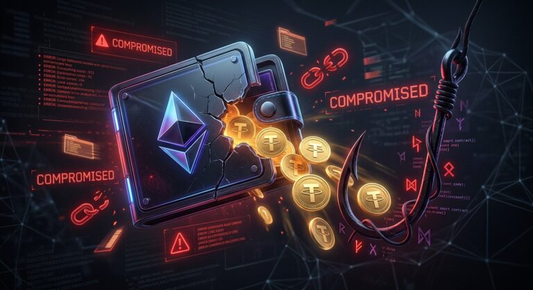 Ethereum Phishing Scam Drains Nearly $1 Million From Crypto Wallet