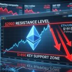 Ethereum Price Rejects $2,000 as Tech Sell-Off Tests Key Support