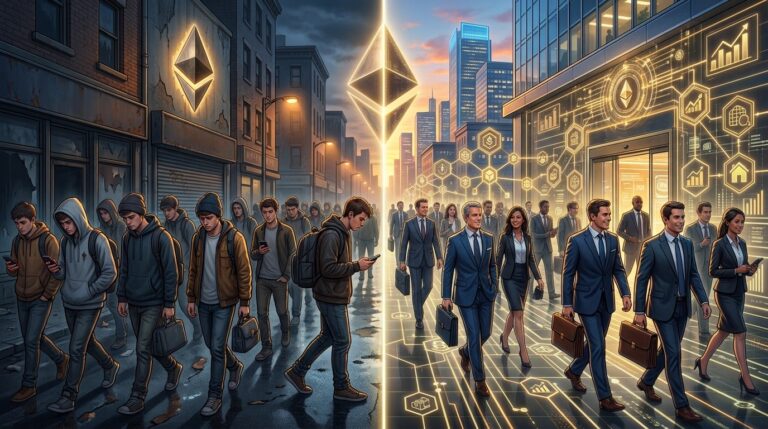 Ethereum’s Retail Exodus Meets Wall Street Influx