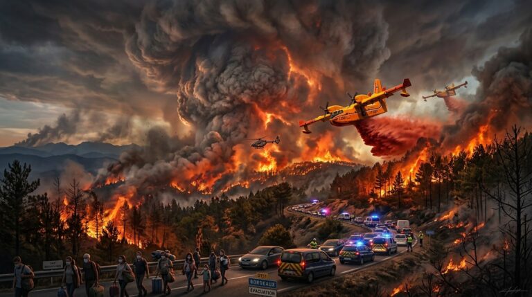 Europe Wildfires 2026: Dramatic Fire Clouds Ravaging France and Spain