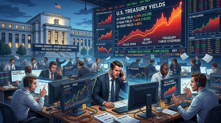Fed Holds Rates Steady Amid Rising Treasury Yields