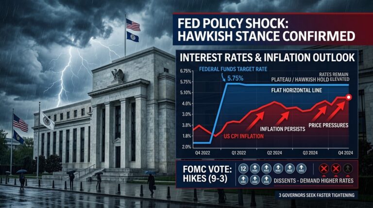 Fed Holds Rates Steady With 3 Dissents In Major Non-Cut Surprise