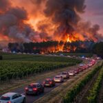 France Orders Massive Peacetime Evacuation Amid Record Wildfires