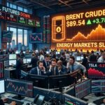 Futures Slide Ahead of Google Earnings as Brent Oil Tops $95