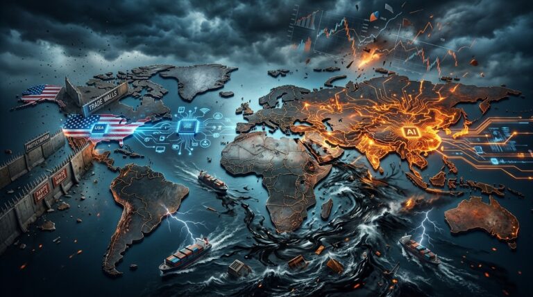Geopolitical Chaos Reshapes Markets: AI Rivalries, Oil Risks and Trade Wars