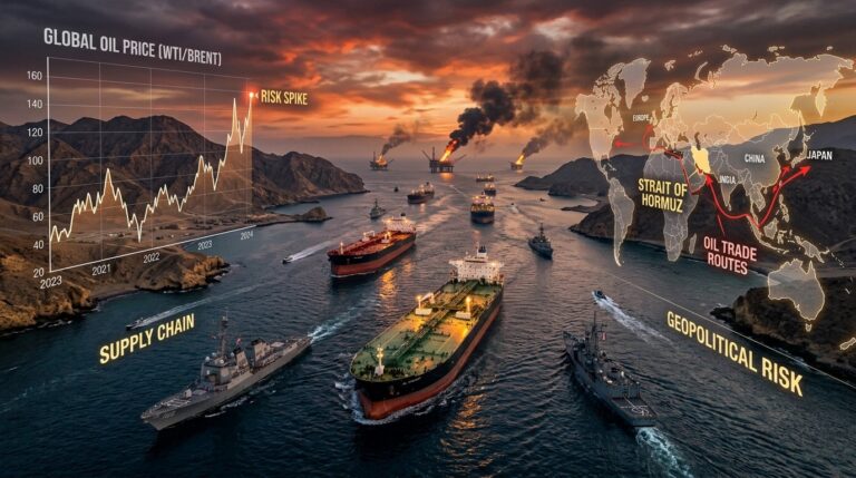 Geopolitical Tensions in Hormuz Spike Oil Prices and Reshape Global Trade