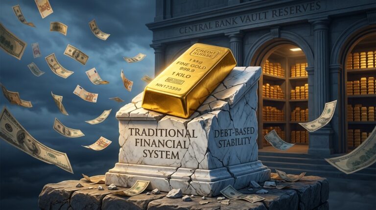 Gold Isn’t Returning: Why Confidence Is Leaving the Financial System
