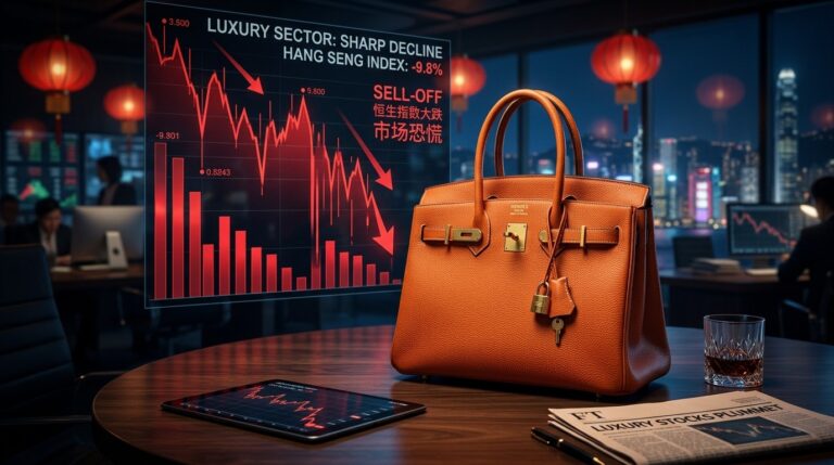 Hermes Stock Plunges on Weak China Demand for Luxury Leather Goods