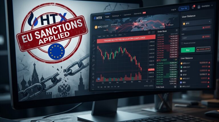 HTX Exchange Faces EU Sanctions Over Alleged Russia Ties