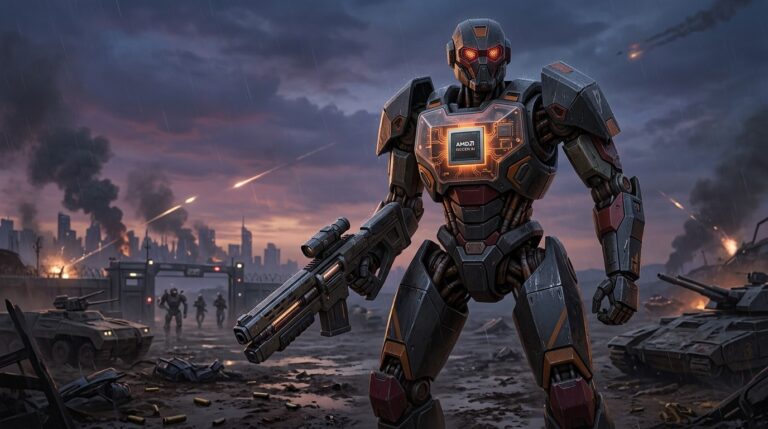 Humanoid War Robots Get Powerful AMD AI Upgrade