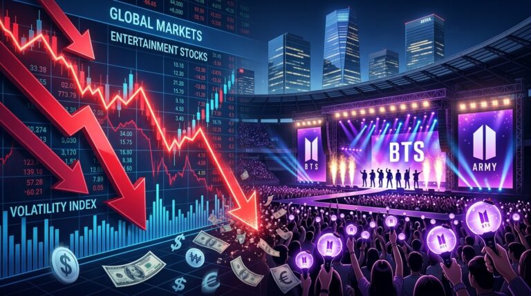 Hybe Shares Crash Despite BTS Record Concert Revenue