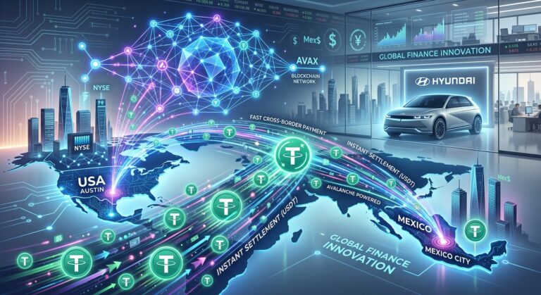 Hyundai Card Tests USDT Avalanche for Fast Intercompany Remittances
