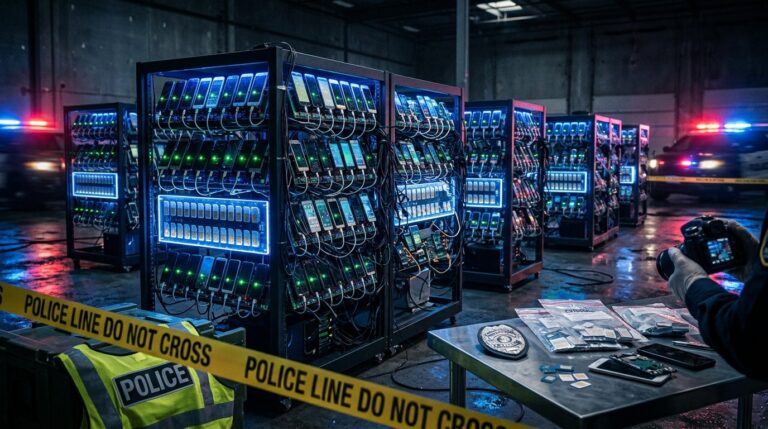 ICE Cracks Down on SIM Farm Operations in Nationwide Sweep