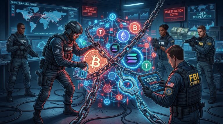 INTERPOL Cracks Down on Crypto Crime: 5811 Arrests and Millions Intercepted