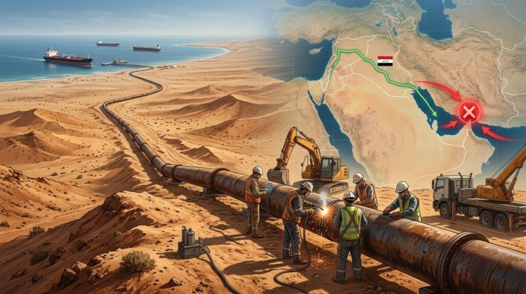 Iraq Syria Oil Pipeline Revival: Hormuz Strait Alternative Emerges