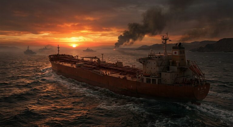 Japan Trade Chief Warns Hormuz Strait Now Off Limits Amid Renewed Hostilities