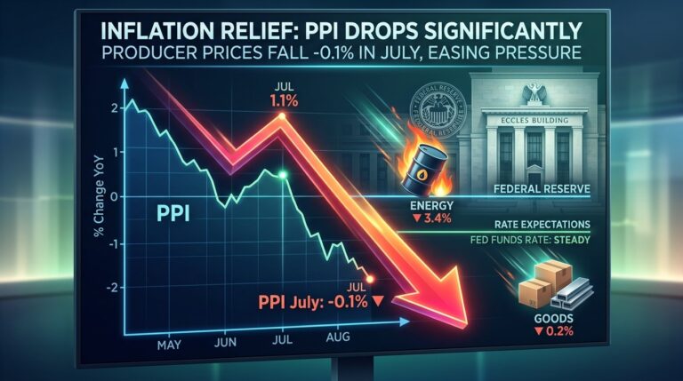 July Rate Hike Off Table After Sharp PPI Inflation Drop