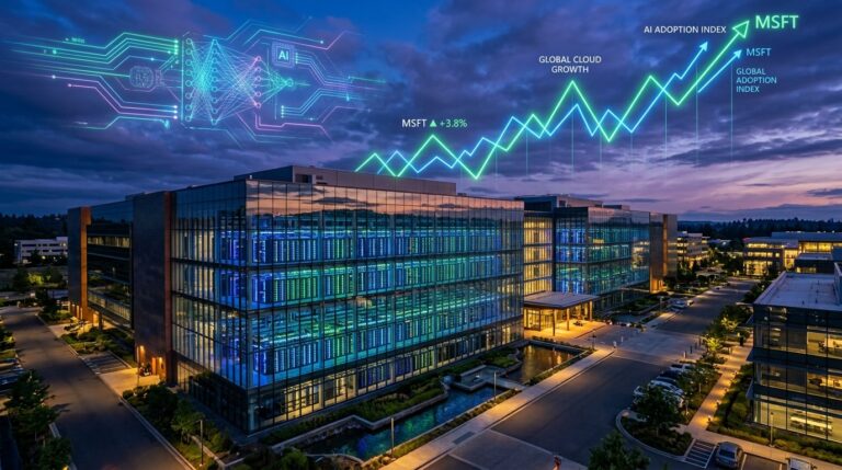 Microsoft AI Spending Holds Steady Boosting Investor Confidence