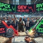 Midday Stock Movers Shake Markets: SpaceX, GE Vernova, Rivian Lead Action