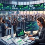 Monday Analyst Calls Highlight Nvidia Tesla Rivian and Key Upgrades