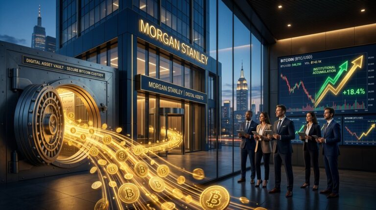 Morgan Stanley Adds 1,000 Bitcoin Pushing Holdings Above 5,700 BTC