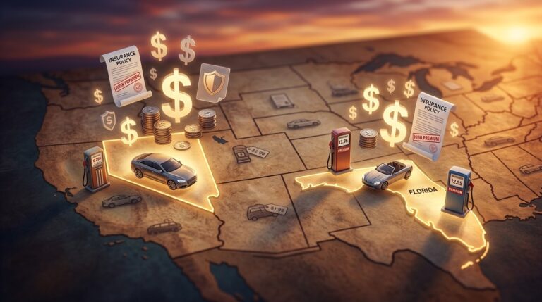 Most Expensive States to Own a Car in America Revealed
