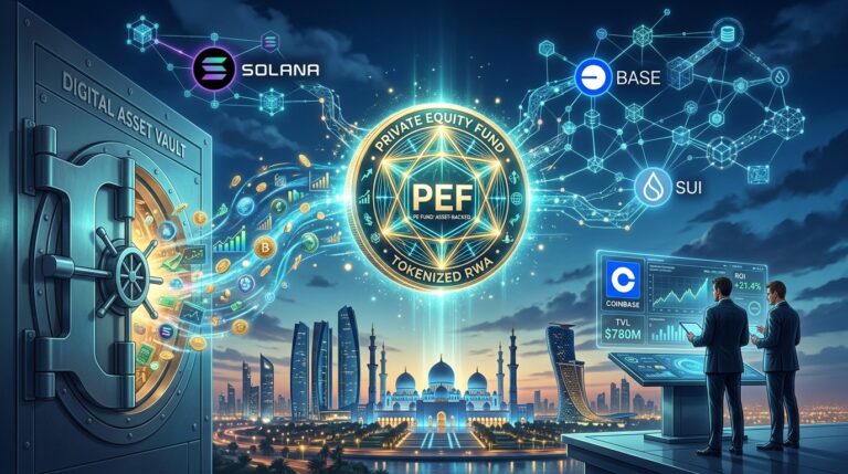 Mubadala Tokenizes $75M Private Fund as Coinbase Steps In