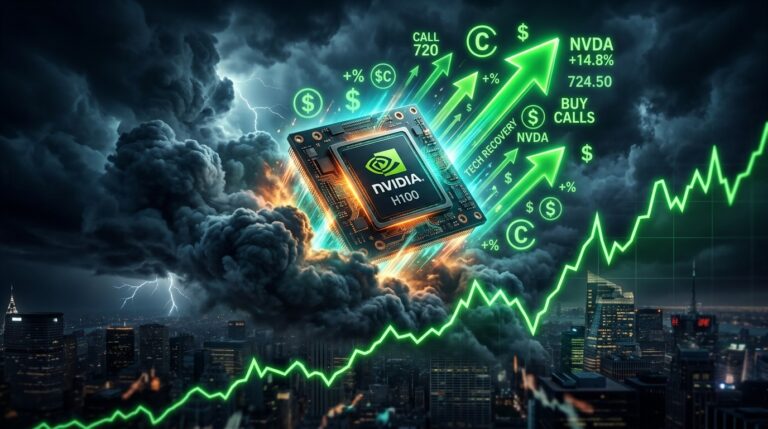 Nvidia Traders Bet Big On Rally As Chip Sector Slumps