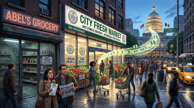 NYC City Run Grocery Stores: Taxpayers Foot the Bill for Political Promise
