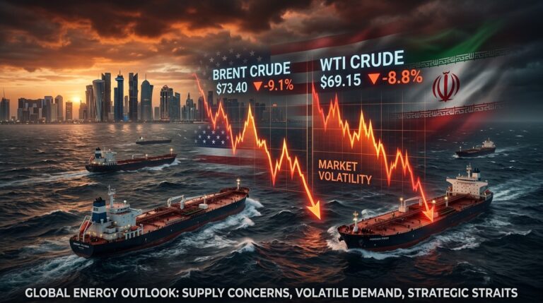 Oil Prices Fall as U.S.-Iran Talks Progress in Qatar