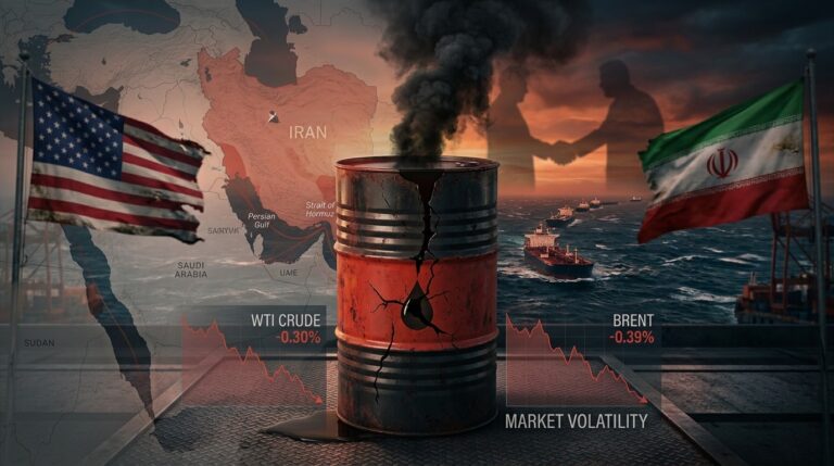 Oil Prices Slide as Iran Diplomacy Signals Emerge Despite Escalating Conflict