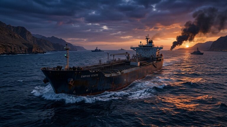 Oil Tankers Face Worst Case Scenario in Strait of Hormuz