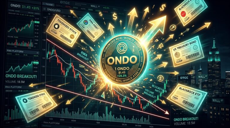 Ondo Price Surges 20% on Tokenized Stocks News: Next Target?