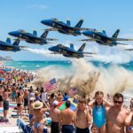 Pentagon Chief Defends Blue Angels After Thrilling Low Altitude Beach Flyover