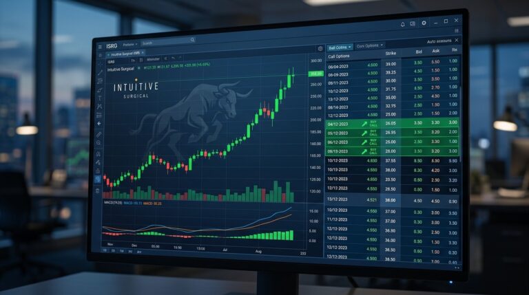 Playing Intuitive Surgical Rebound With Smart Options Strategies