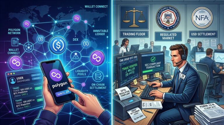 Polymarket Two Platforms: DeFi Global vs US Regulated Exchange