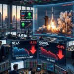 Premarket Movers Today: Netflix Drops, Alphabet Slips, SpaceX Stumbles