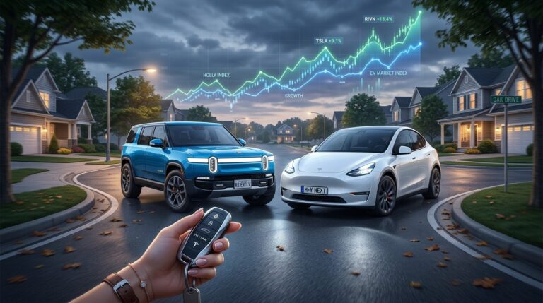 Rivian Takes on Tesla: Trading the EV Shift and Holly Index Signals
