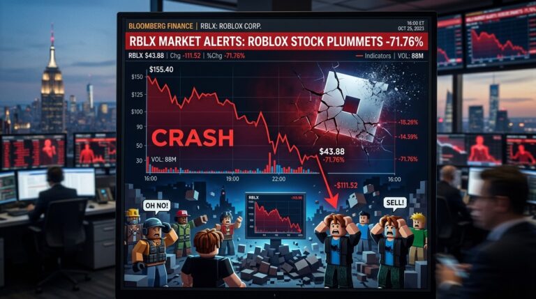 Roblox Stock Crashes After User Miss and Soft Guidance