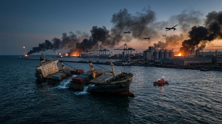 Russia Strikes Back: Escalating War on Ukrainian Ports and Black Sea Shipping