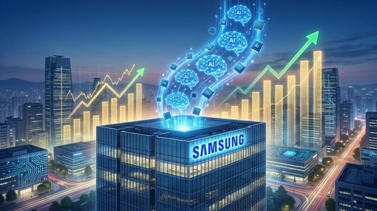 Samsung Electronics Beats Profit Estimates on AI Chip Surge