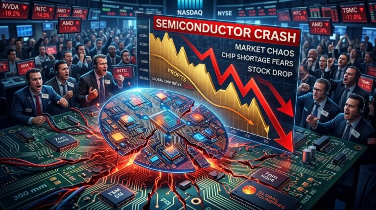 Semiconductor Stocks Slump Despite Record Profits