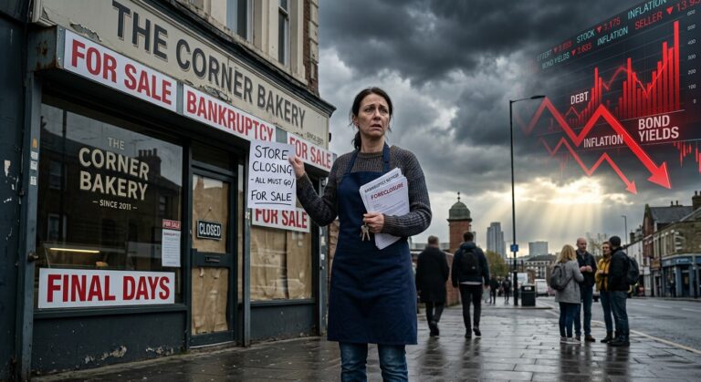 Small Business Bankruptcies Surge 50% as Economic Pressures Mount