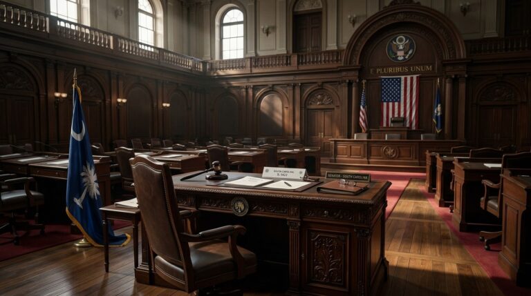South Carolina Senate Seat Opens: Races for Temporary and Permanent Successors Begin
