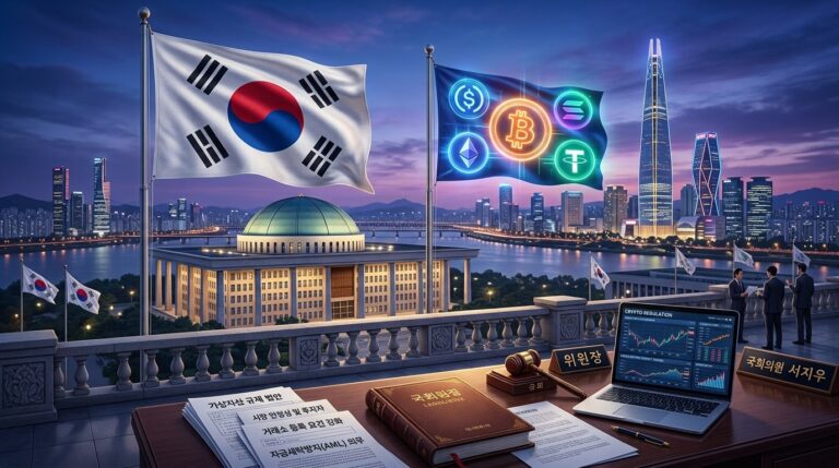 South Korea Advances Crypto Bill as 22% Tax Deadline Nears