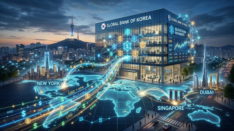 South Korea Largest Bank Launches Blockchain Cross Border Payments