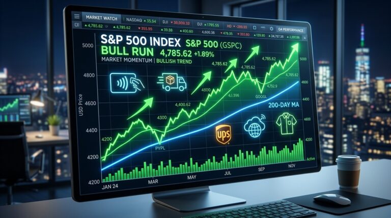 S&P 500 Stocks Above 200 Day Average Hits Two Year High