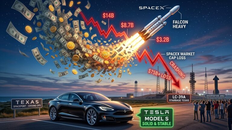 SpaceX Loses Trillion Dollar Valuation Equal to Full Tesla Market Cap